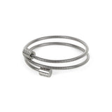 Bracelete Espiral Prata