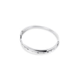 Bracelete Romano Entrelaçados Prata