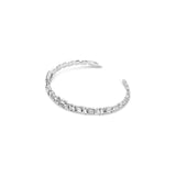 Bracelete Cravejado Prata