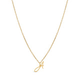 Colar de Inicial Banhado a Ouro 18K