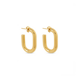 Brinco de Alça Banhado a Ouro 18K