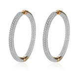Brinco Argola Craveja Banhando a Ouro 18K