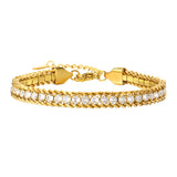 Pulseira Cravejada com Cristais de Zircônia