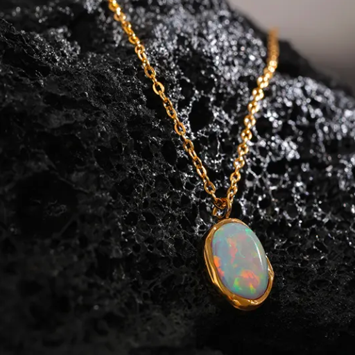 Colar com Pingente Pedra Austriaca