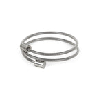 Bracelete Espiral Prata