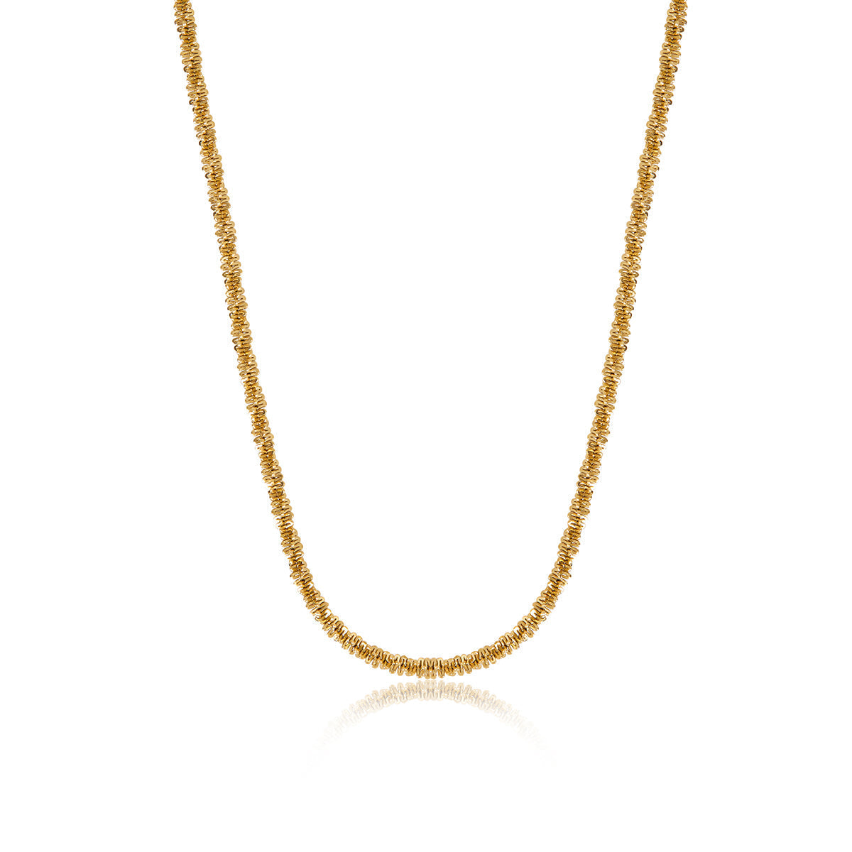 Colar Champanhe Banhado a Ouro 18K