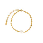 Pulseira Pingente Pérola de Água Doce