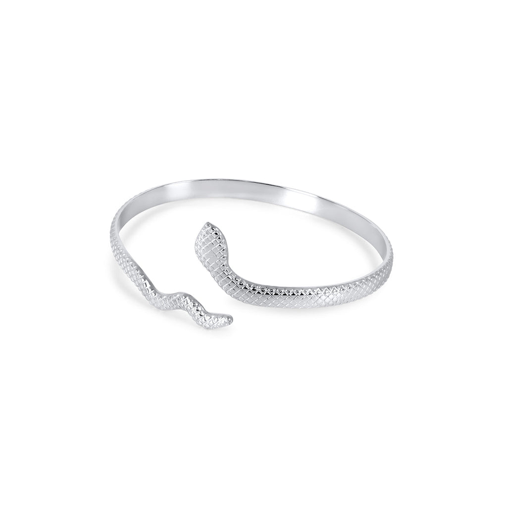 Bracelete Cobra Prata