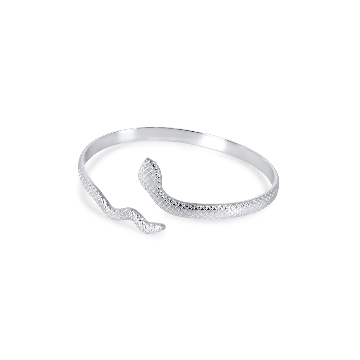 Bracelete Cobra Prata