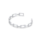 Bracelete Geométrica Prata