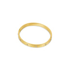 Bracelete Números Romanos Banhado Ouro 18k