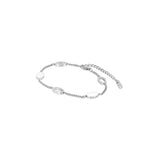 Pulseira Angellica Oval Prata