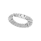 Pulseira de Malha Prata