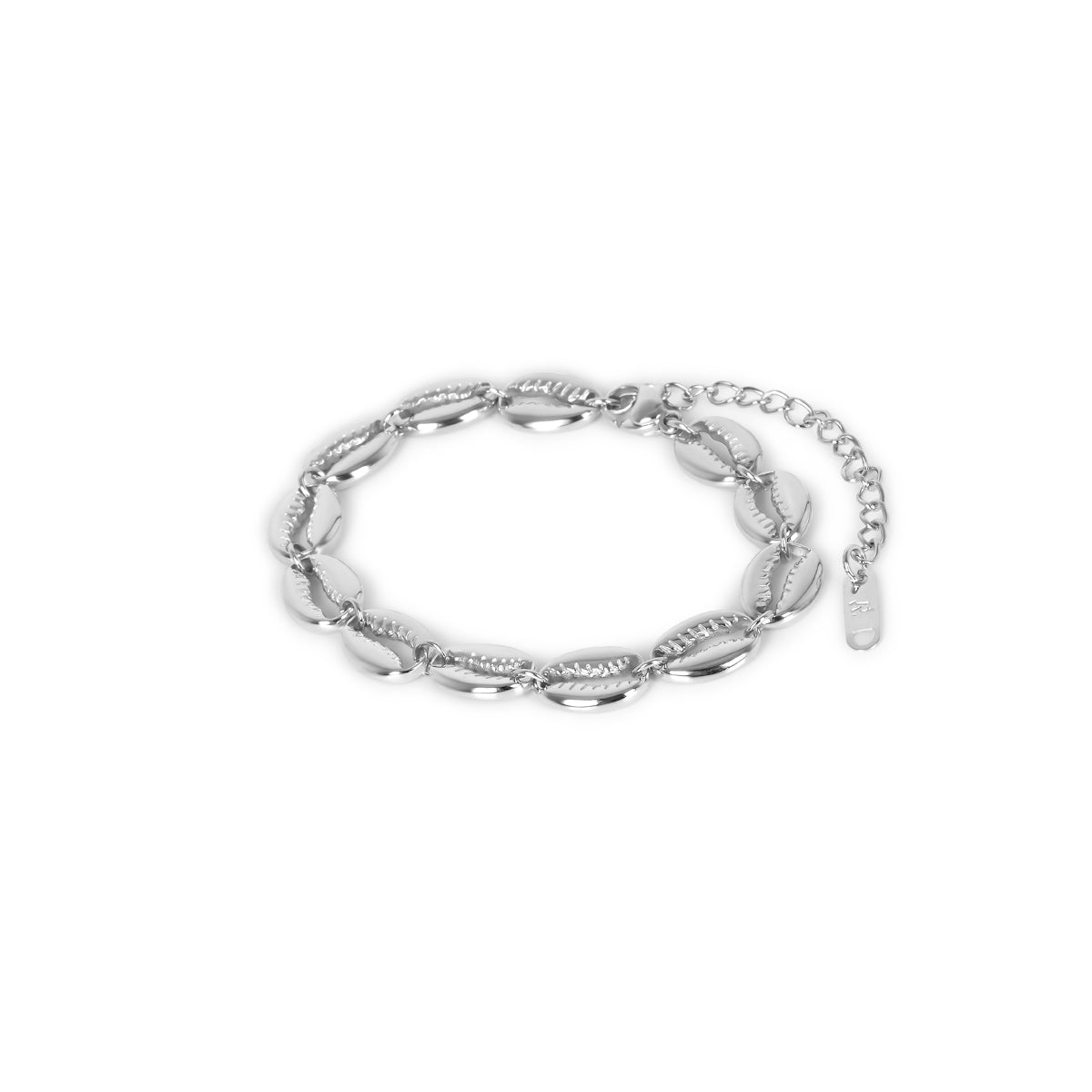 Pulseira Conchas Prata