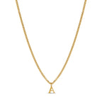 Colar de Inicial Banhado a Ouro 18K