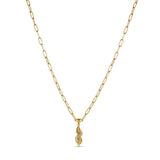 Colar Pendente Monica Banhado a Ouro 18K