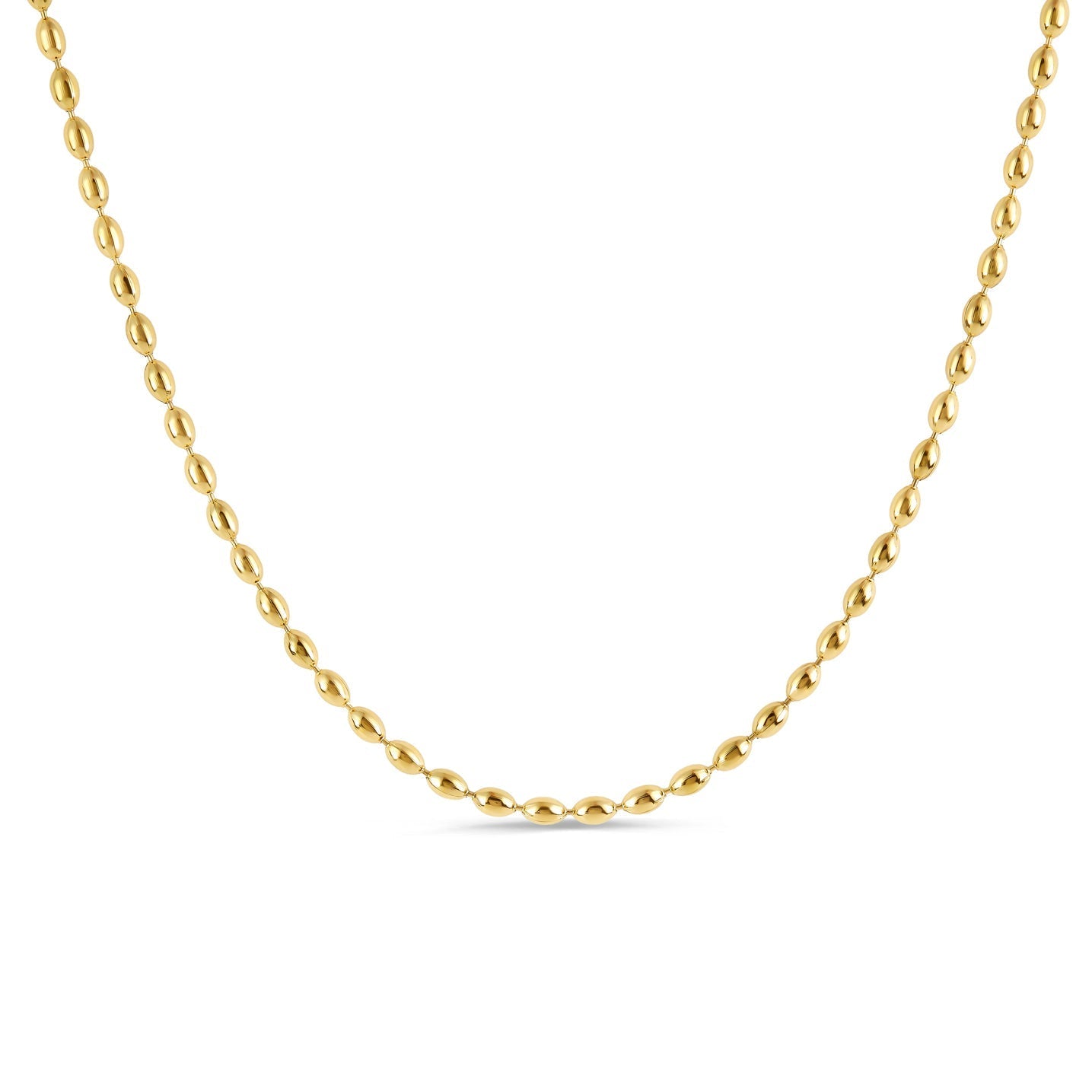 Colar Joulé com Esferas Banhado a Ouro 18K