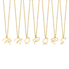 Colar de Inicial Banhado a Ouro 18K