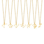 Colar de Inicial Banhado a Ouro 18K