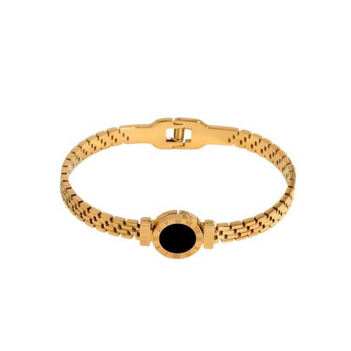 Bracelete Love com Pedra de Onix