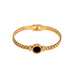 Bracelete Love com Pedra de Onix