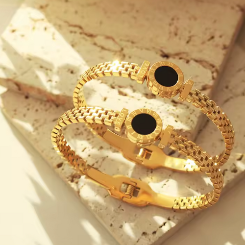 Bracelete Love com Pedra de Onix