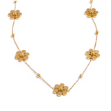Colar Floratta Banhado a Ouro 18K