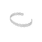 Bracelete Trançado Prata