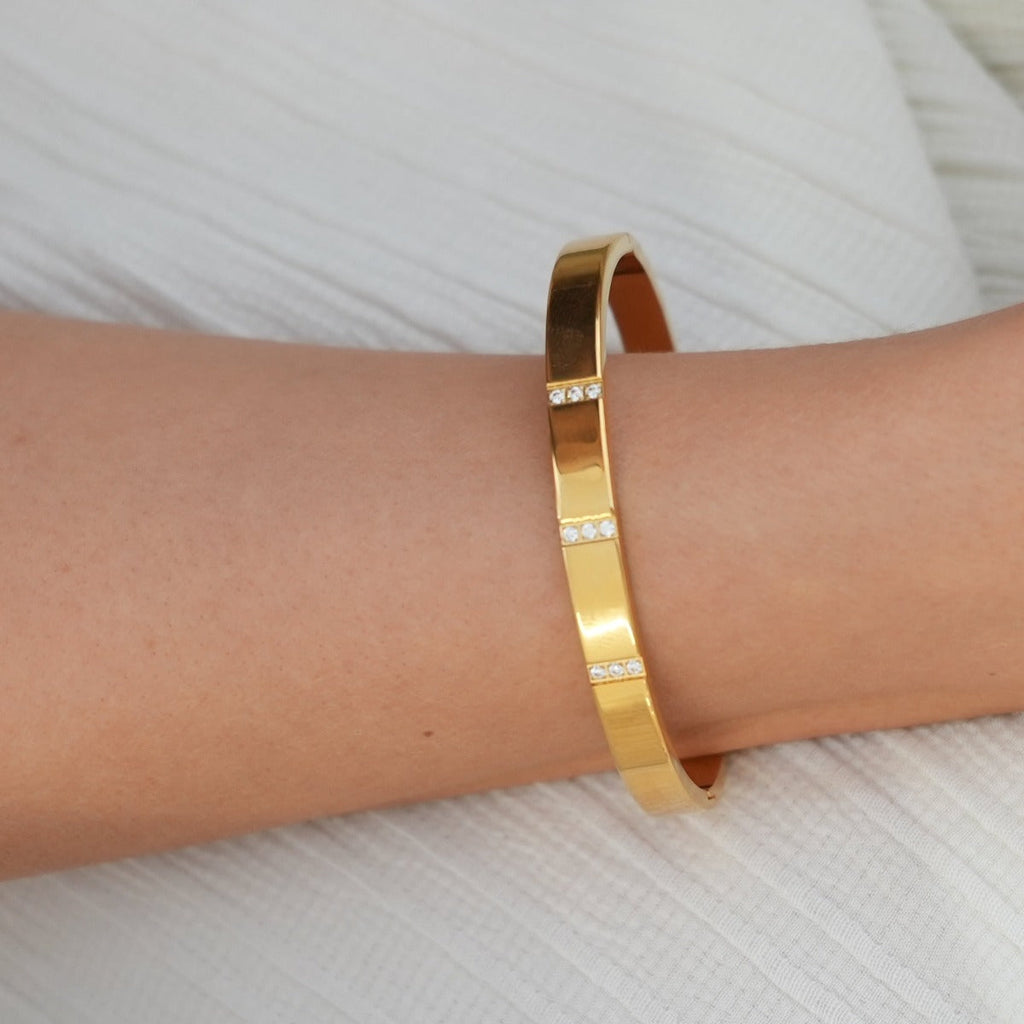 Bracelete Milano Banhada a Ouro 18K