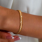 Pulseira Cravejada com Cristais de Zircônia