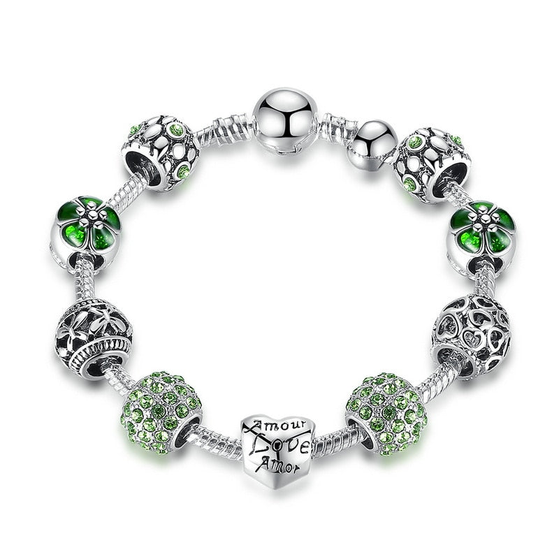 Pulseira de Berloque Completa com Berloques
