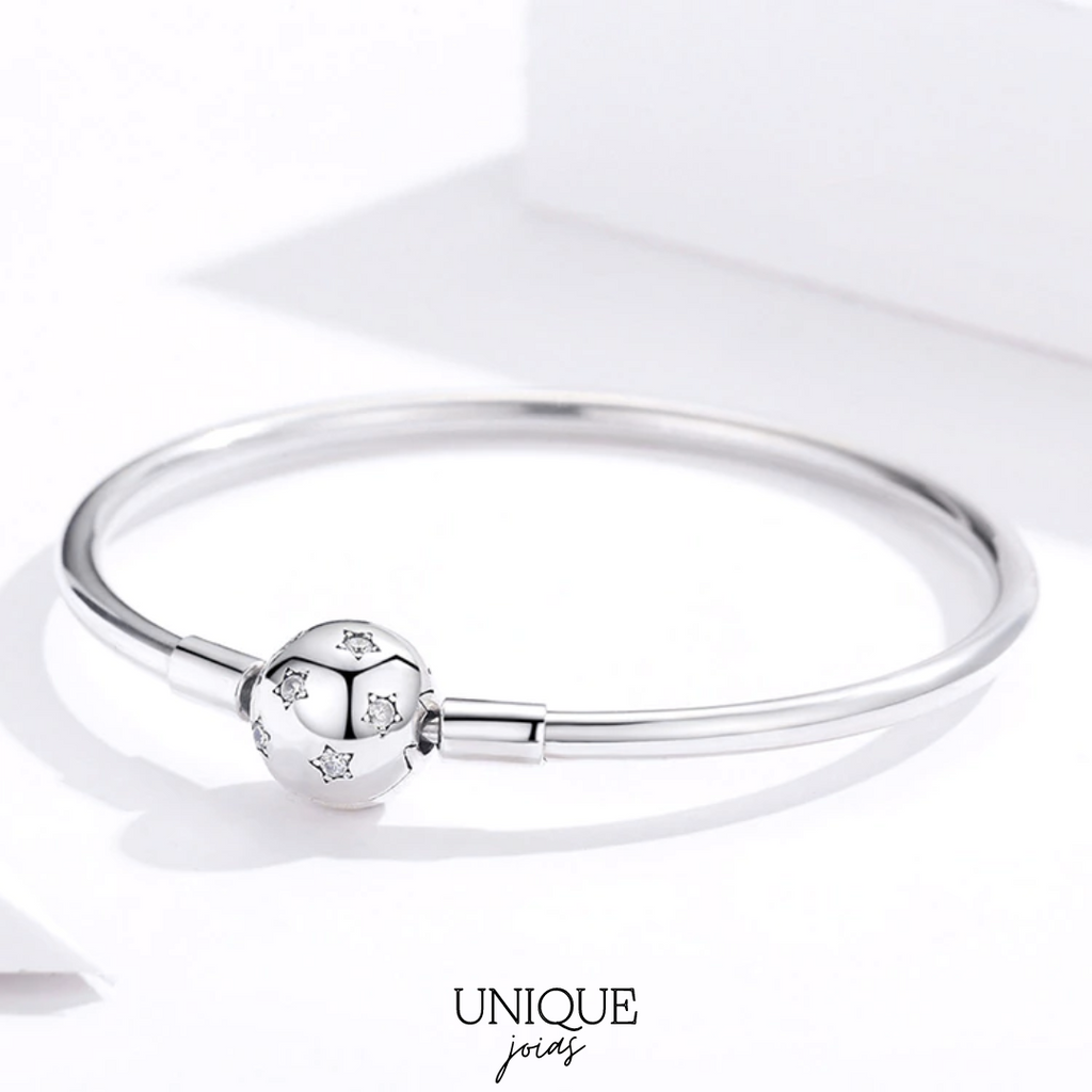 Pulseira de Berloque Céu Estrelado - Prata 925