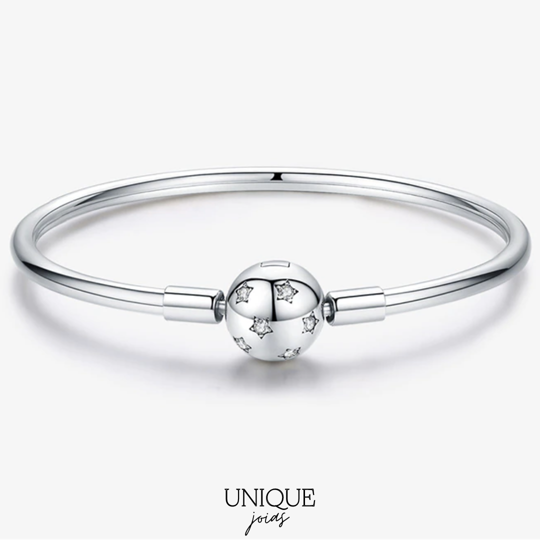 Pulseira de Berloque Céu Estrelado - Prata 925