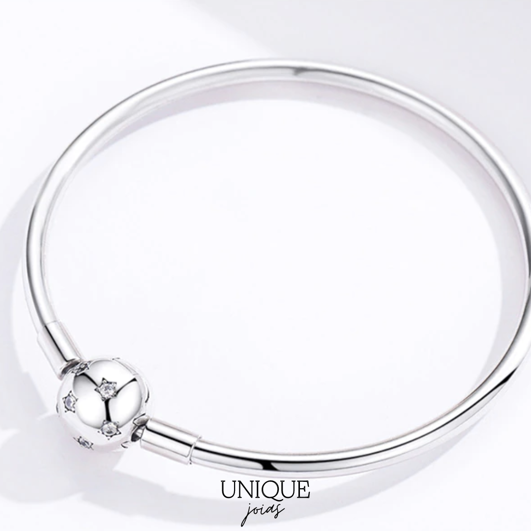 Pulseira de Berloque Céu Estrelado - Prata 925