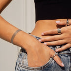 Pulseira Malha Prata
