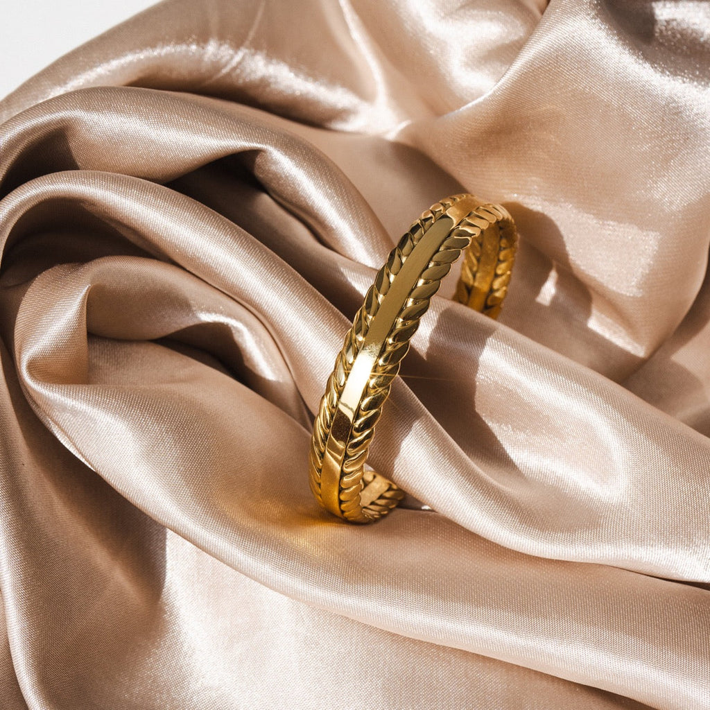 Bracelete Milano Banhado a Ouro 18k