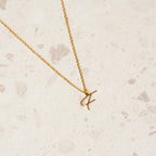 Colar de Inicial Banhado a Ouro 18K