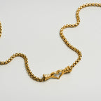 Colar Pingente Coração de Mãos Banhado a Ouro 18k