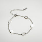 Pulseira Angellica Oval Prata