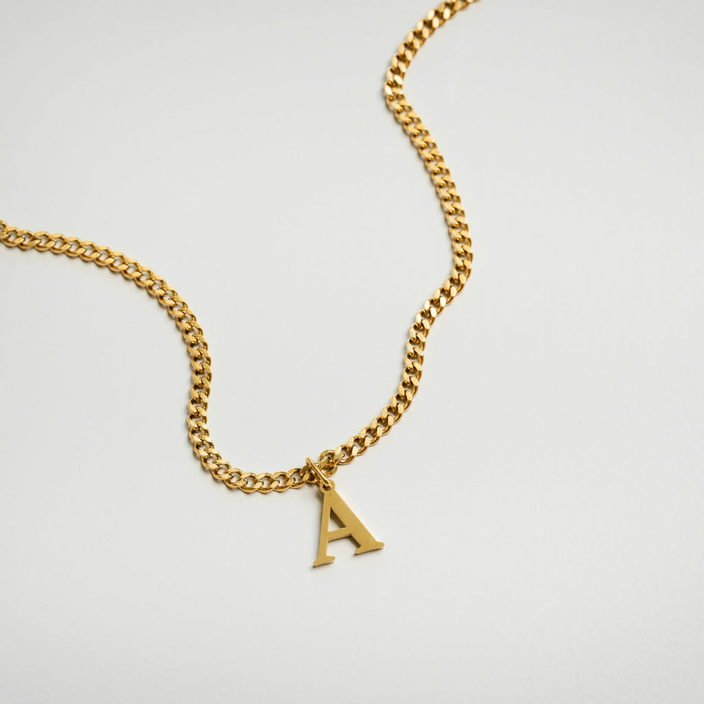 Colar de Inicial Banhado a Ouro 18K