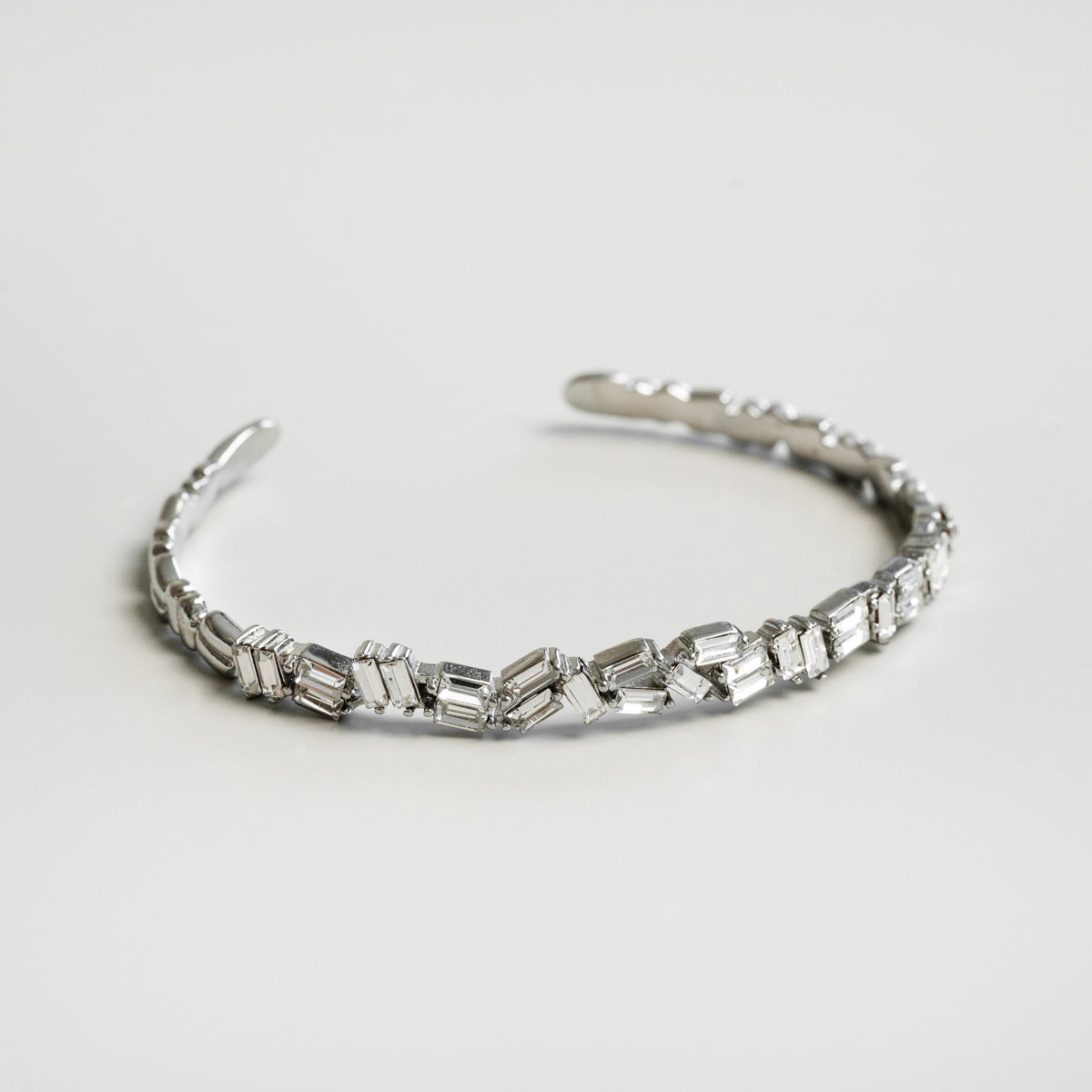 Bracelete Cravejado Prata