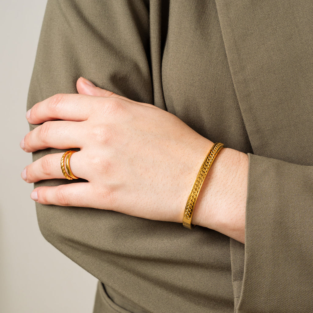 Bracelete Capri Banhado a Ouro 18k