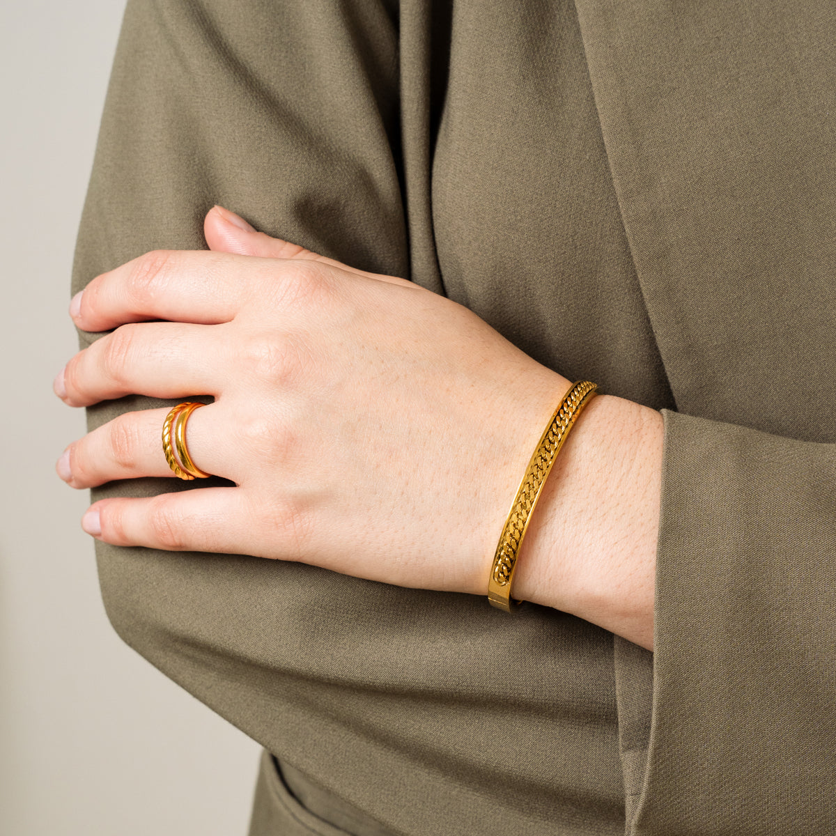 Bracelete Capri Banhado a Ouro 18k