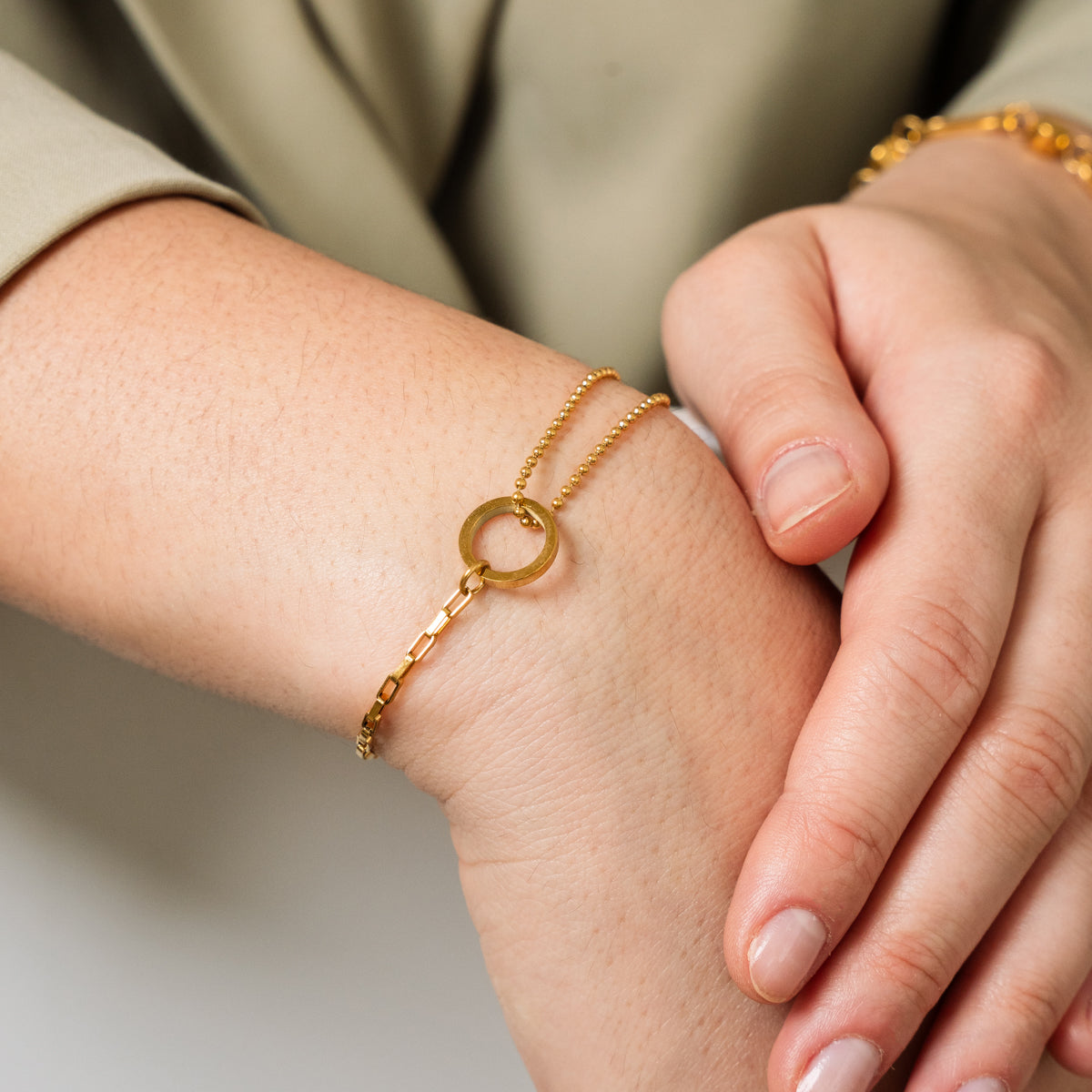 Pulseira Bali Banhada a Ouro 18K