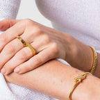 Anel Plano Banhado a Ouro 18k