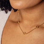 Colar Mirelié Banhado a Ouro 18K