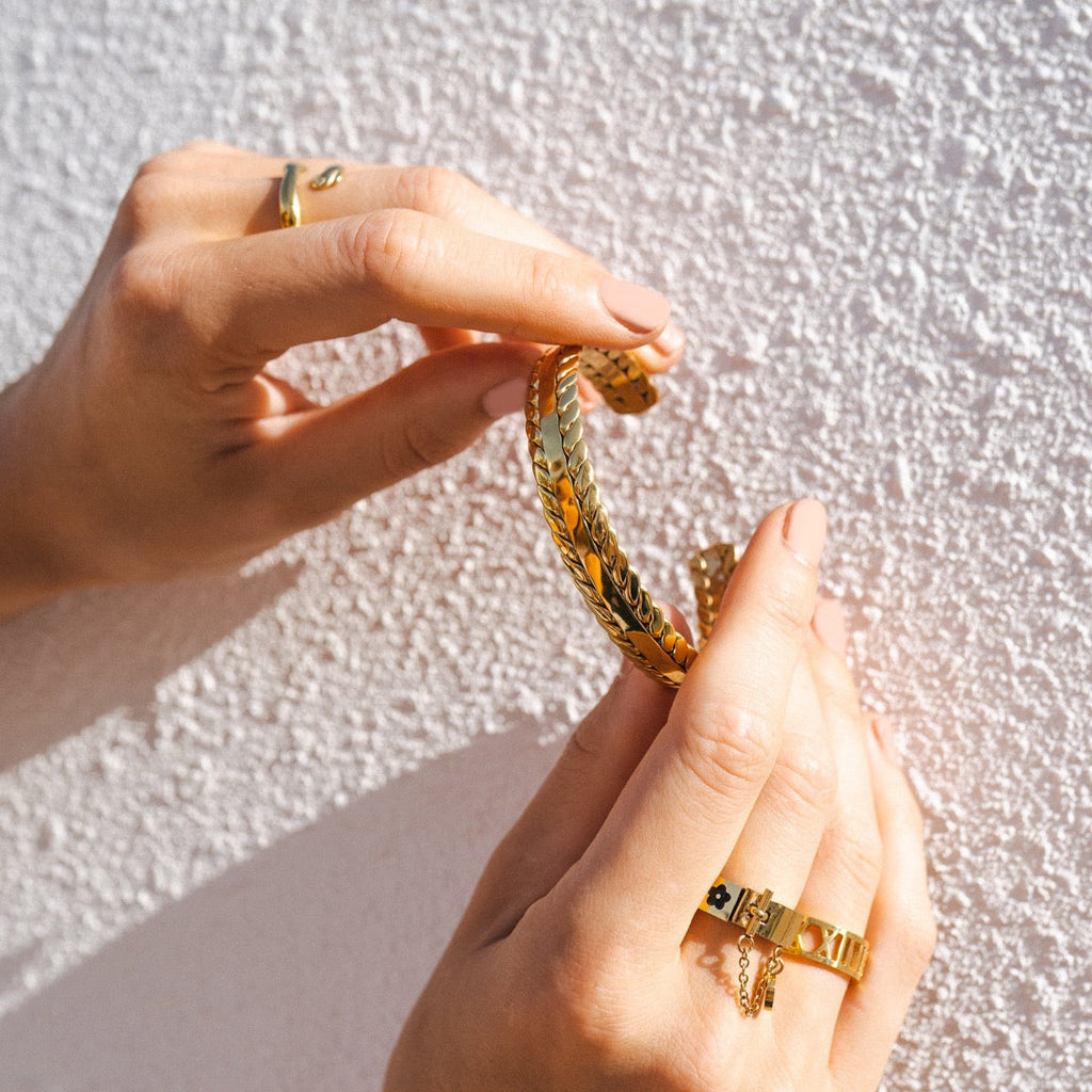 Bracelete Milano Banhado a Ouro 18k