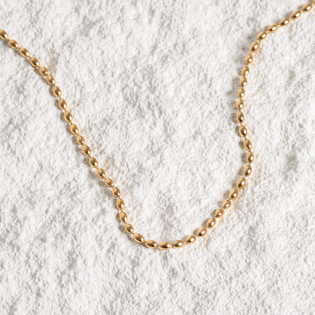 Colar Joulé com Esferas Banhado a Ouro 18K