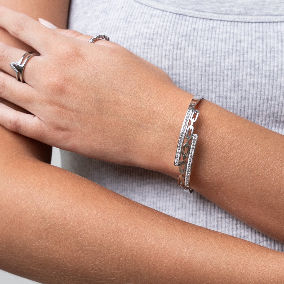 Bracelete London Prata