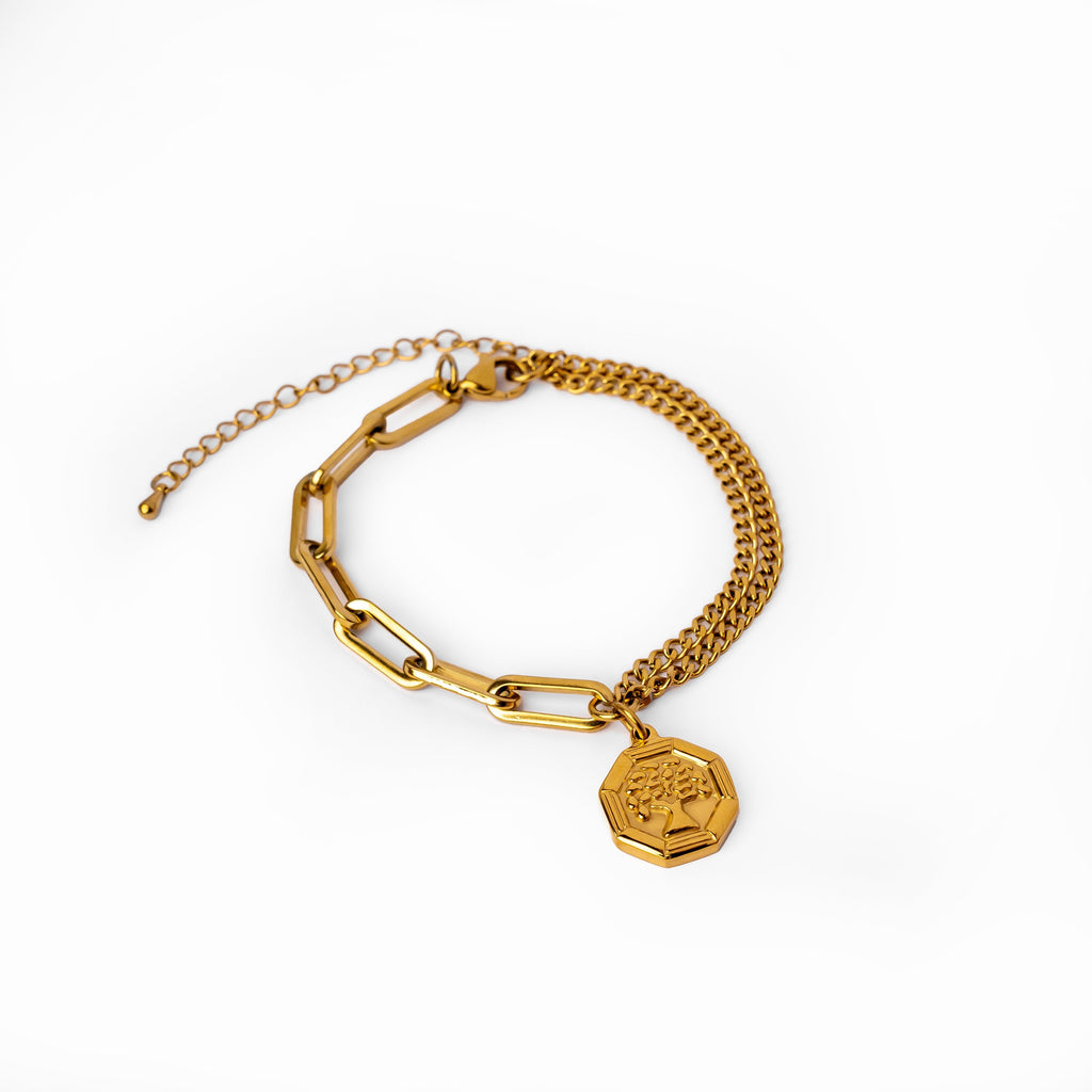 Pulseira Pingente Arvore da Vida